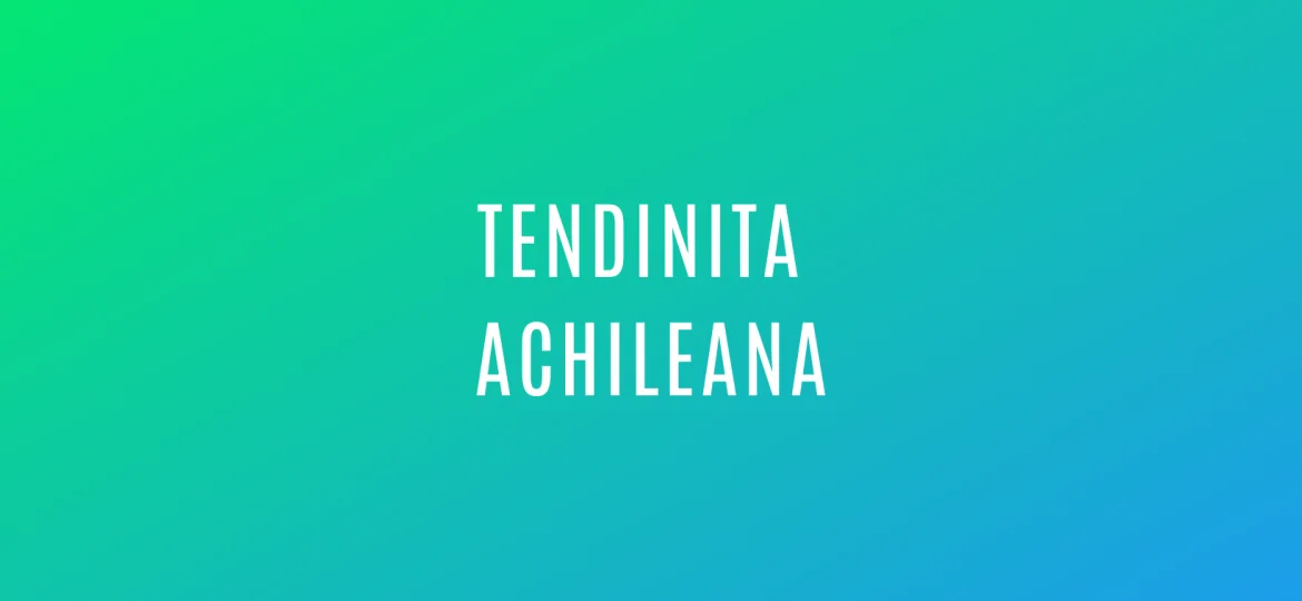 tendinita-achiliana